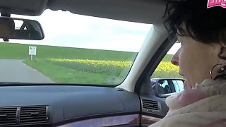 Young boy pick up old woman by car and fuck - sexy-noemi german